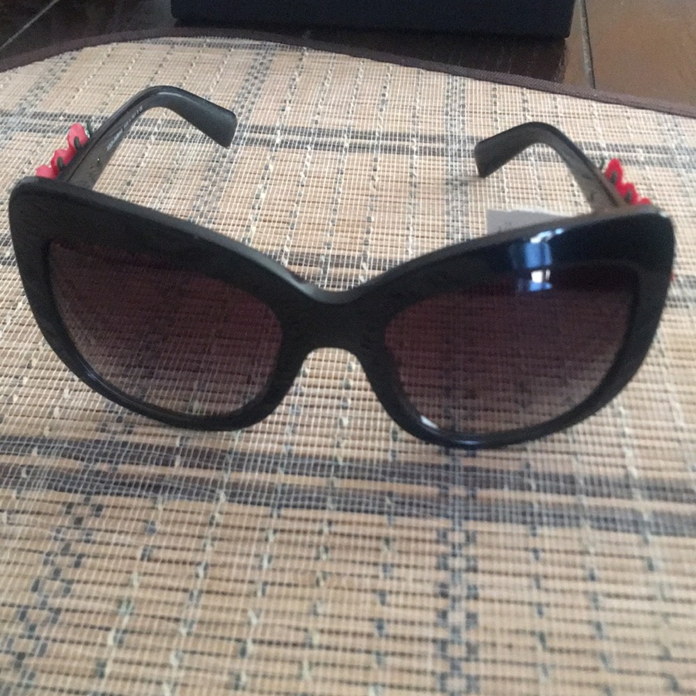 Dolce & Gabbana Sunglasses w/ Red Roses